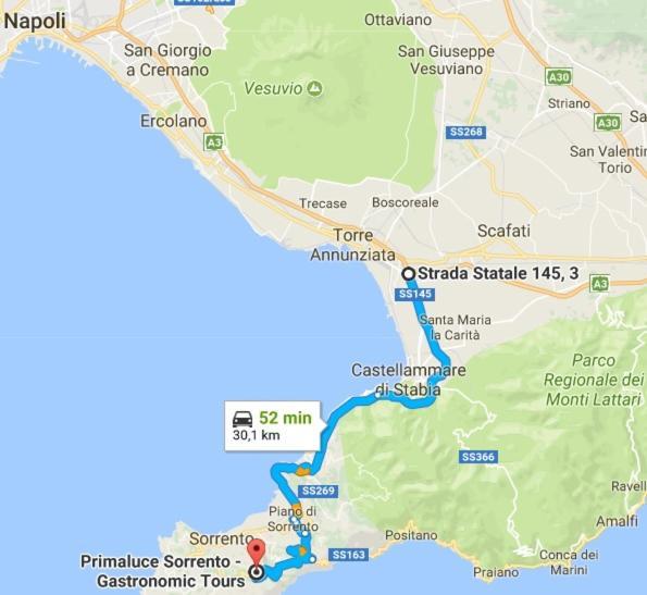 Agriturismo Primaluce Сорренто Экстерьер фото